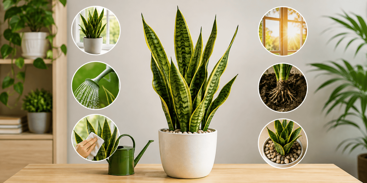 snake plants care tips