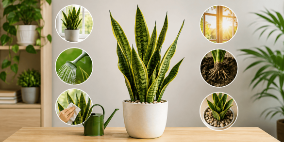 snake plants care tips