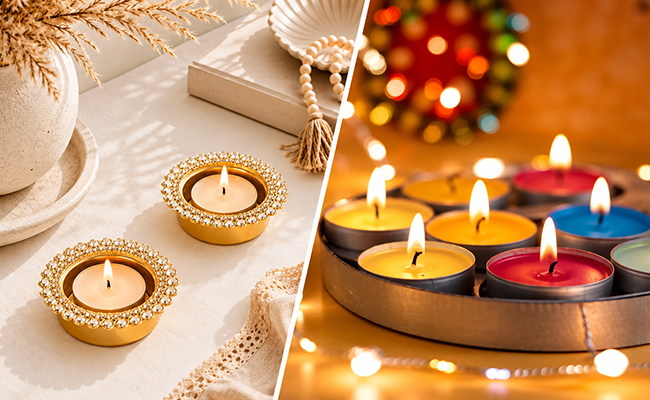 decoartion idea with candles