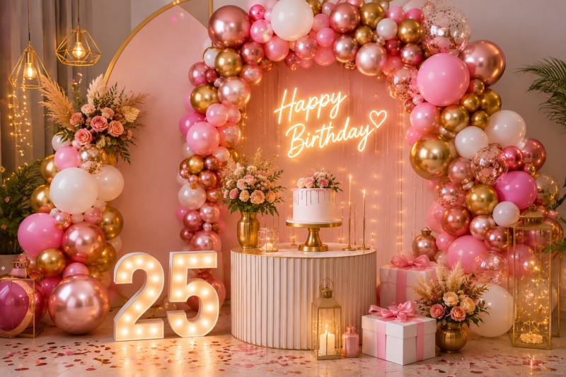 Birthday Balloon Decoration Ideas