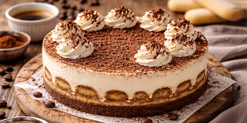 Tiramisu Cheesecake Recipe
