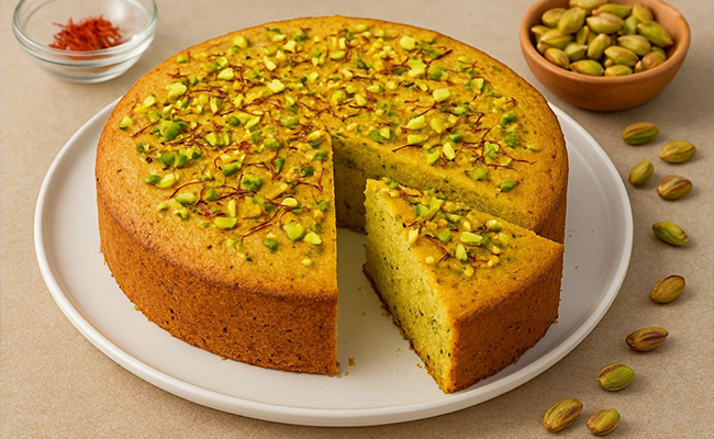 Kesar Pista Cake | Cakes in Hyderabad