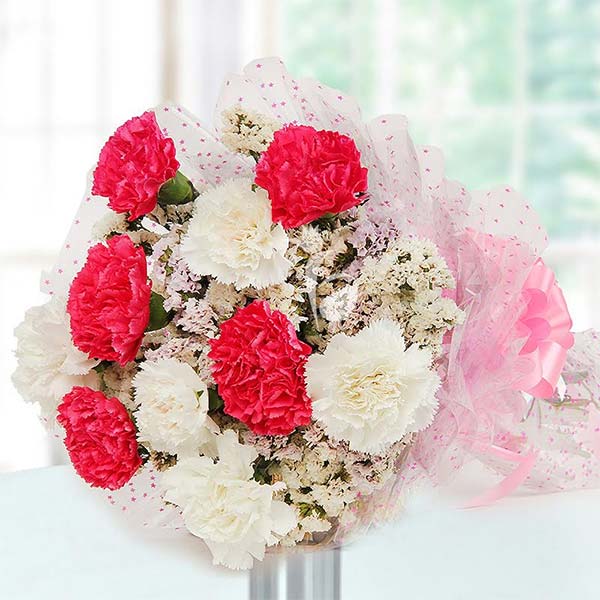 Gift Carnations in spring that express love and fascination Gift Carnations in spring that express love and fascination