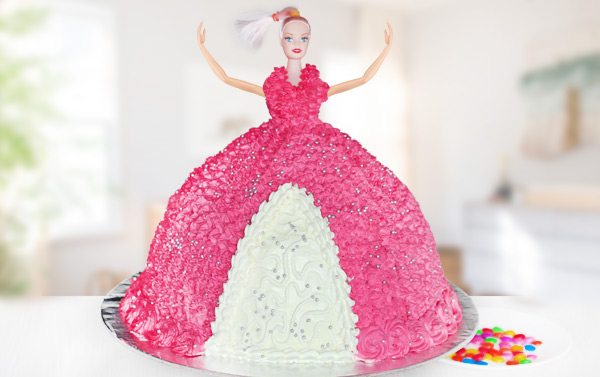Princess Cake for Girl's Birthday Celebration