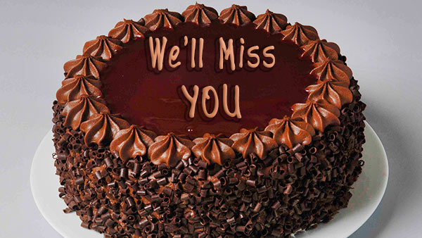 Cake for Farewell Party