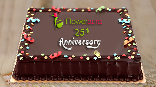 Celebration of Company's Success with a Beautiful Cake