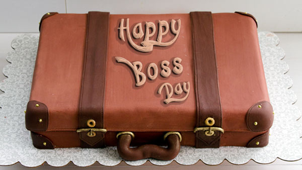  Celebrate Boss's Day by Sending a Surprise Cake to Your Boss