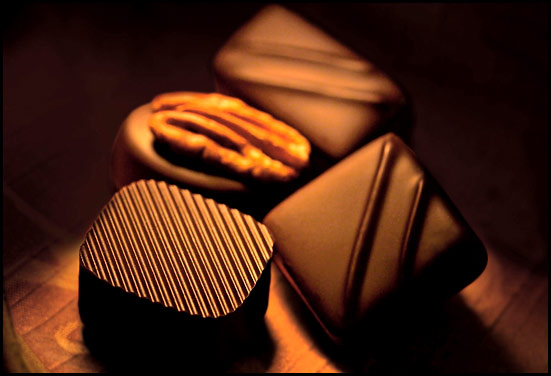 Chocolate - Brown dark chocolate pieces a perfect gift for any Chocolate - Brown dark chocolate pieces a perfect gift for any