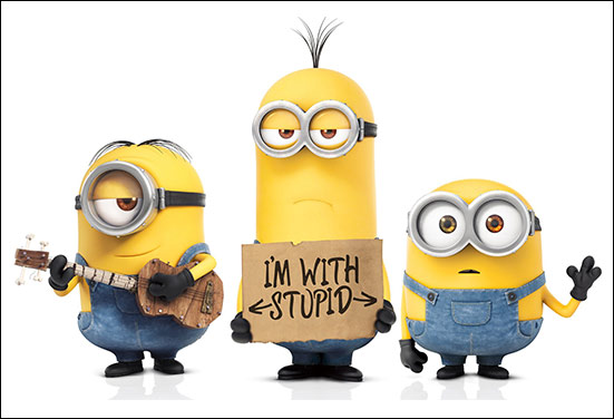 A crazy friend Minion and its level of craziness A crazy friend Minion and its level of craziness
