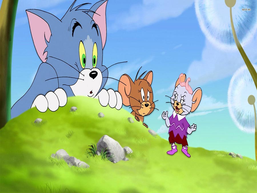 Tom and Jerry trying to embarrass each other in front of friends Tom and Jerry trying to embarrass each other in front of friends