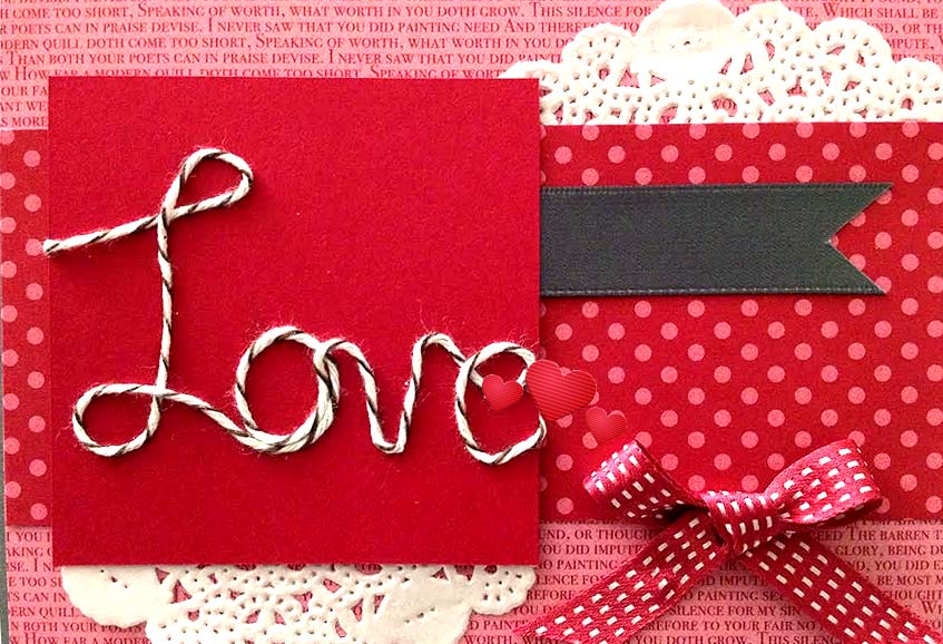 Add a Creative Touch to the Cards & Express Your Feelings on Valentine Day Add a Creative Touch to the Cards & Express Your Feelings on Valentine Day