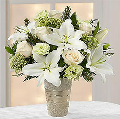 Bouquet of white Rose and Lily - Perfect flower for Zodiac sign Cancer Bouquet of white Rose and Lily - Perfect flower for Zodiac sign Cancer