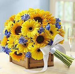 Bouquet of yellow Daisy - Perfect flower for Zodiac sign Leo Bouquet of yellow Daisy - Perfect flower for Zodiac sign Leo