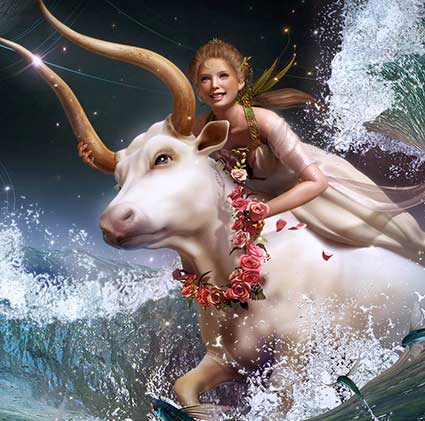 Symbol of Taurus Zodiac Sign Symbol of Taurus Zodiac Sign